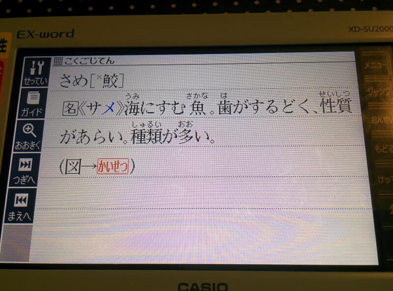 カシオ 電子辞書 小学生低学年モデル XD-SU2000WE xxtraarmor.com